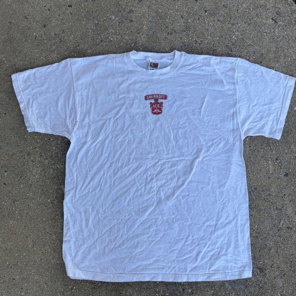 Fruit of the Loom Other - Vintage Smirnoff Ice T Shirt Mens XL White Fruit of the Loom Graphic Tee‎ Promo